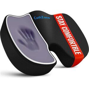 Seat Cushion, Memory Foam Cushion for Office Chair, Car Seat, Airplane, Chair